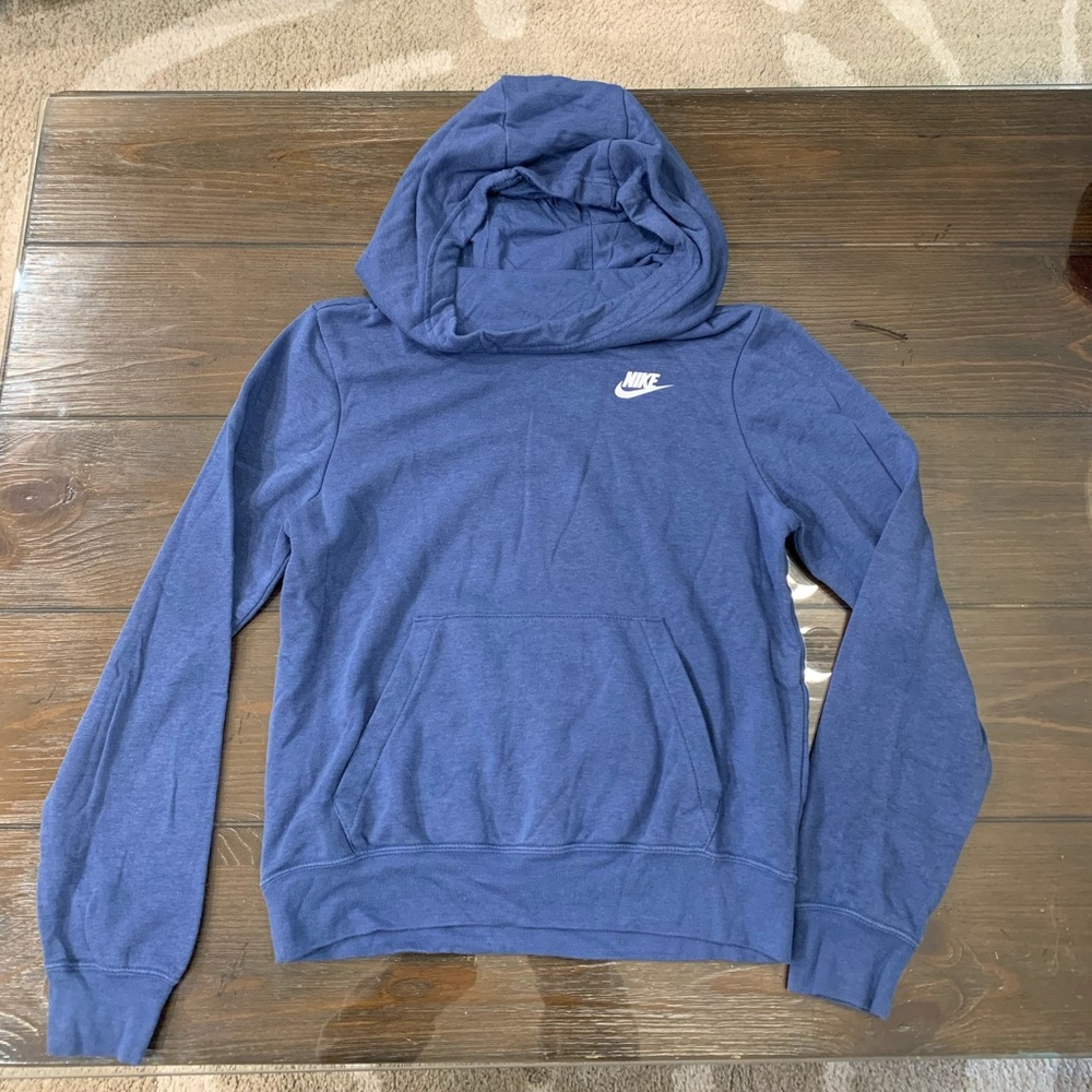 Purple Nike high neck hoodie in great condition!